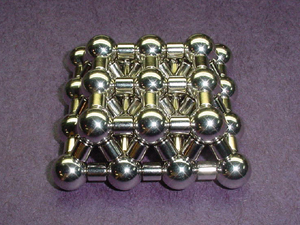 Tie together the second level of spheres