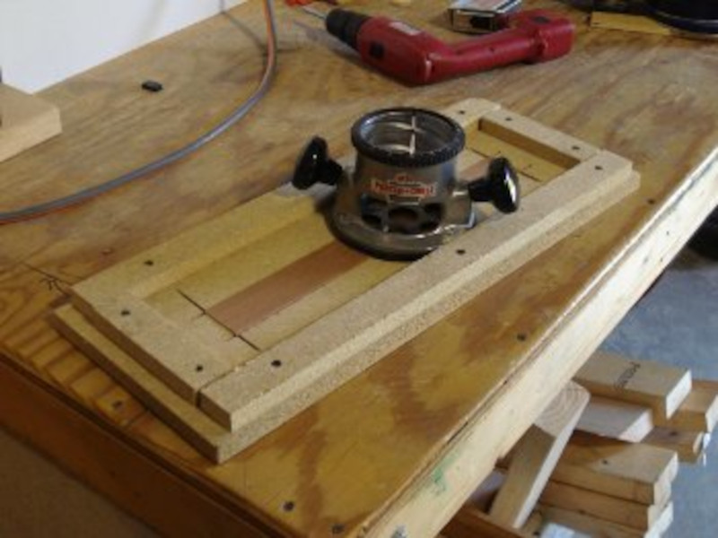 Making a jig out of wood as prep for future steps