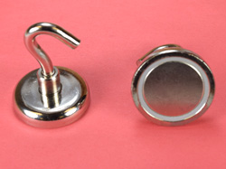 Metric Open Hook Mounting Magnets
