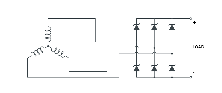 AC power configuration drawing