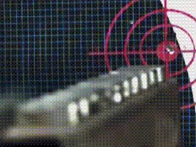 magnets spinning a bullet in flight