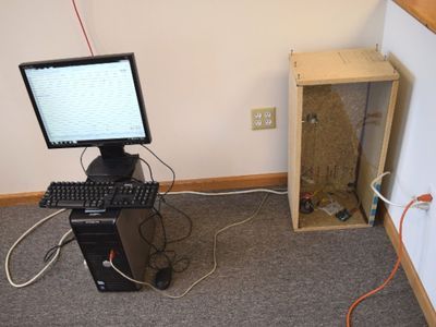 Diy seismometer measuring earthquake data