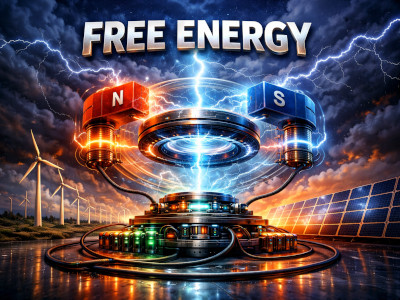 using magnets to generate unlimited energy