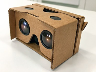 google cardboard with magnets