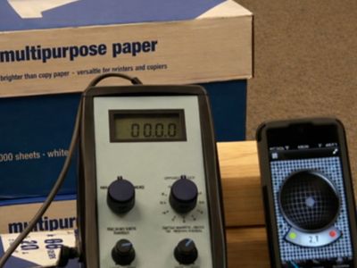 measuring with iphone