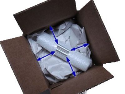 magnets packaged safely in a box