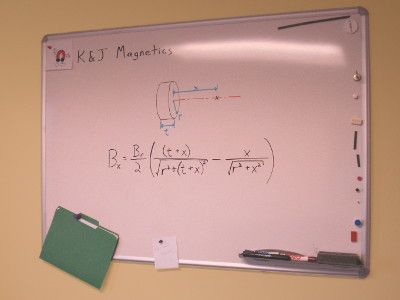 magnets on dry erase whiteboard