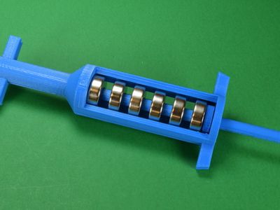 magnet spring pogo stick