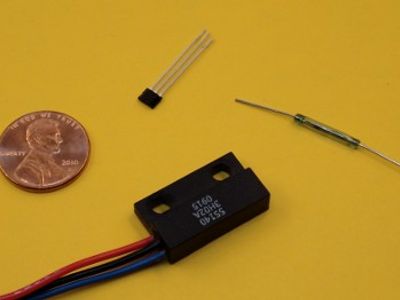 reed switch and hall effect sensor
