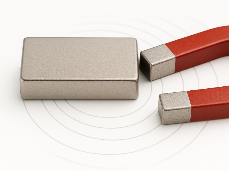 External magnetic field demagnetizing magnet