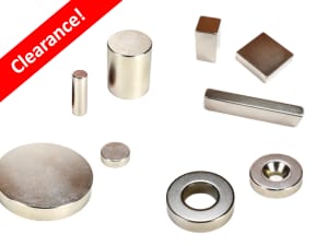 Surplus discounted neodymium magnets