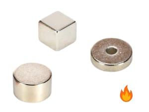 High temp resistance neodymium magnets in various shapes
