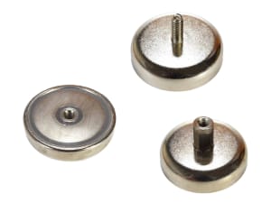 Male stud, female stud and internal thread magnets
