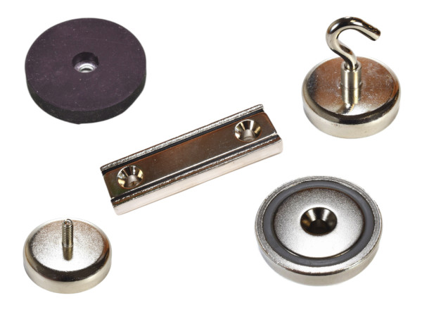 Neodymium mounting magnets