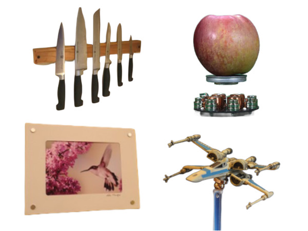 Neodymium magnets being used in different applications