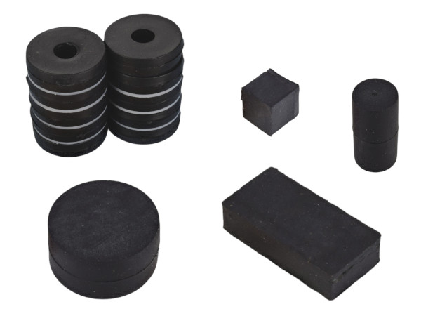 Rubber coated neodymium magnets with strong grip