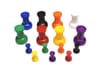 Magnetic thumbtacks and pushpins for office documents and decor