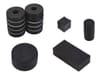 Rubber coated neodymium magnets