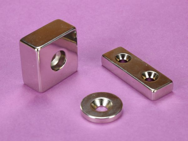 Neodymium countersunk magnets