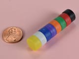 1-2-x-1-4-inch-neodymium-rare-earth-assorted-color-plastic-coated-disc-magnets-n42-8-pack-pn-d84pc-ast--1