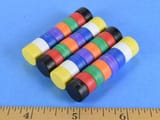 1-2-x-1-4-inch-neodymium-rare-earth-assorted-color-plastic-coated-disc-magnets-n42-8-pack-pn-d84pc-ast--2