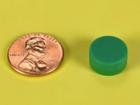 1-2-x-1-4-inch-green-neodymium-rare-earth-plastic-coated-disc-magnet-n42-pn-d84pc-grn