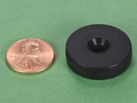 1-x-0-194-x-1-4-inch-black-neodymium-rare-earth-plastic-coated-countersunk-ring-magnet-n42-no-6-screw-pn-rx034dcspc-blk