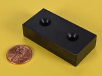 2-x-1-x-1-2-inch-black-neodymium-rare-earth-plastic-coated-countersunk-block-magnet-n42-no-8-screw-pn-by0x08dcspc-blk