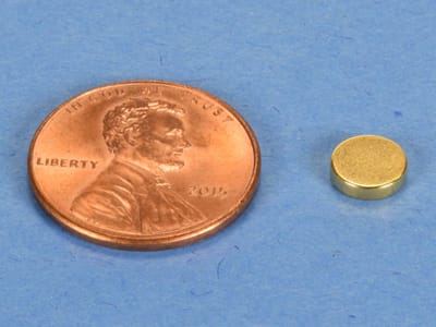1-4-x-1-16-inch-neodymium-rare-earth-gold-plated-disc-magnet-n52-pn-d41g-n52