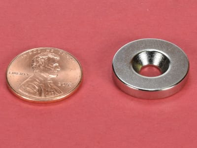 3-4-x-0-194-x-1-8-inch-neodymium-rare-earth-countersunk-ring-magnet-n42-no-8-screw-pn-rc22cs-s