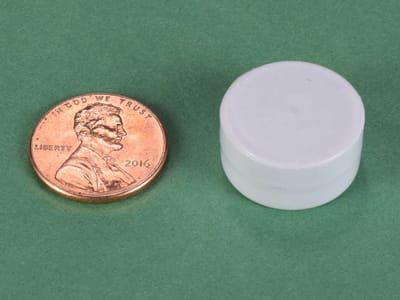 3-4-x-3-8-inch-neodymium-rare-earth-plastic-coated-disc-magnet-n42-pn-dc6pc-wht