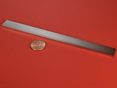6 x 1/2 x 1/8 Inch Neodymium Rare Earth Bar Magnet N42 - bzz082