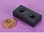 1-1-2-x-3-4-x-3-8-inch-black-neodymium-rare-earth-plastic-coated-countersunk-block-magnet-n42-no-6-screw-pn-bx8c6dcspc-blk--thumbnail-1