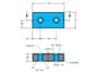 1-1-2-x-3-4-x-3-8-inch-black-neodymium-rare-earth-plastic-coated-countersunk-block-magnet-n42-no-6-screw-pn-bx8c6dcspc-blk--thumbnail-2