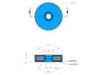 1-x-0-194-x-1-4-inch-black-neodymium-rare-earth-plastic-coated-countersunk-ring-magnet-n42-no-6-screw-pn-rx034dcspc-blk--thumbnail-2