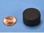 1-x-1-2-inch-black-neodymium-rare-earth-rubber-coated-disc-magnet-n52-pn-dx08tp-n52--thumbnail-1