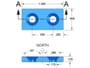 1-x-1-2-x-1-8-inch-neodymium-rare-earth-countersunk-block-magnet-n42-no-6-screw-pn-bx082cs-n--thumbnail-2