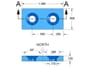 1-x-1-2-x-1-8-inch-neodymium-rare-earth-countersunk-block-magnet-n52-no-6-screw-pn-bx082cs-n-n52--thumbnail-2