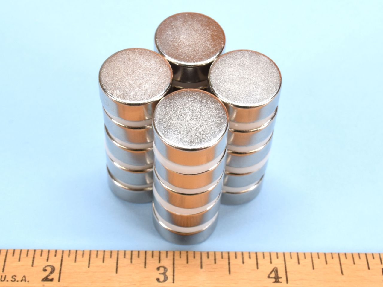 5/8 x 1/4 Inch Neodymium Rare Earth Disc Magnet N52SH da4-n52sh
