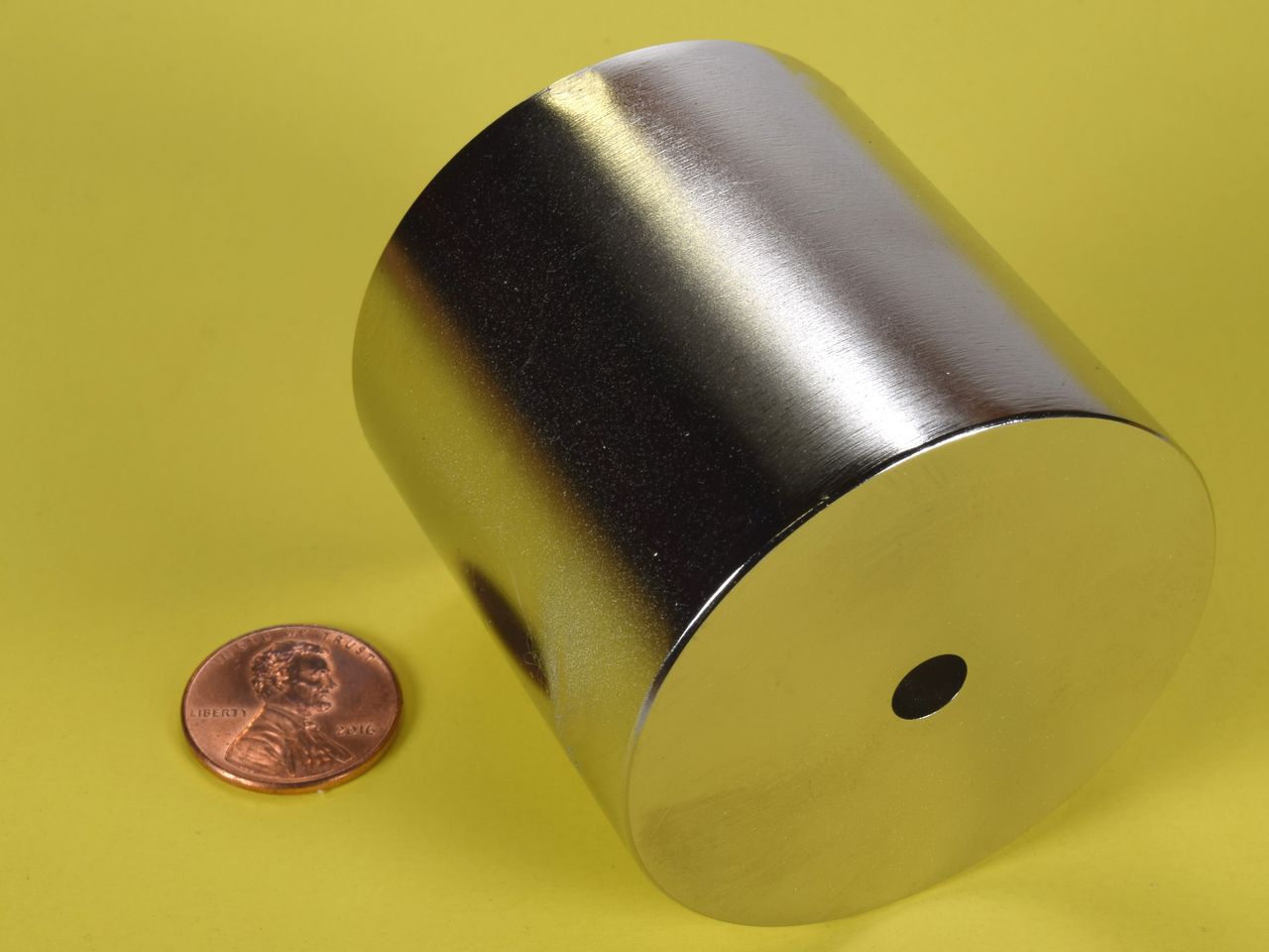 1/4 x 1/2 inch Cylinder/Disc Magnets. 5 Diametrically Magnetized Neodymium