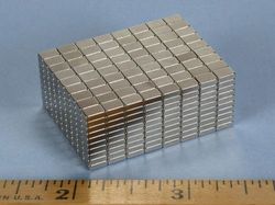 b321 - 3/16 x 1/8 x 1/16 Inch Neodymium Rare Earth Block Magnet N42 -2