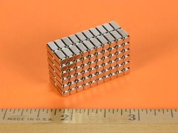 b422 - 1/4 x 1/8 x 1/8 Inch Neodymium Rare Earth Bar Magnet N42 -2