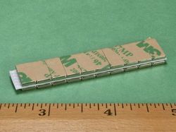 b841ad-p - 1/2 x 1/4 x 1/16 Inch Neodymium Rare Earth 3M Adhesive Backed Block Craft Magnet N42 10 Pair Pack-2