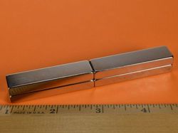 b84y0 - 1/2 x 1/4 x 2 Inch Neodymium Rare Earth Bar Magnet N42 -2