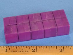b888pc-pur - 1/2 x 1/2 x 1/2 Inch Neodymium Rare Earth Plastic Coated Cube Magnet N42 -2