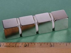 baaa - 5/8 x 5/8 x 5/8 Inch Neodymium Rare Earth Cube Magnet N42 -2