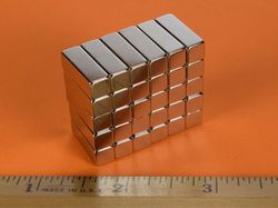 bc44 - 3/4 x 1/4 x 1/4 Inch Neodymium Rare Earth Bar Magnet N42 -2