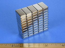 bc63 - 3/4 x 3/8 x 3/16 Inch Neodymium Rare Earth Bar Magnet N42 -2