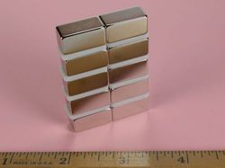 bc66 - 3/4 x 3/8 x 3/8 Inch Neodymium Rare Earth Bar Magnet N42 -2