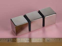 bccc - 3/4 x 3/4 x 3/4 Inch Neodymium Rare Earth Cube Magnet N42 -2